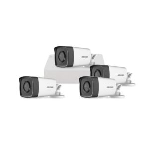 Sistem supraveghere exterior basic HikVision, 4 camere, 2 MP, 2.8 mm, IR 40 m Sistem supraveghere exterior basic HikVision, 4 camere, 2 MP, 2.8 mm, IR 40 m