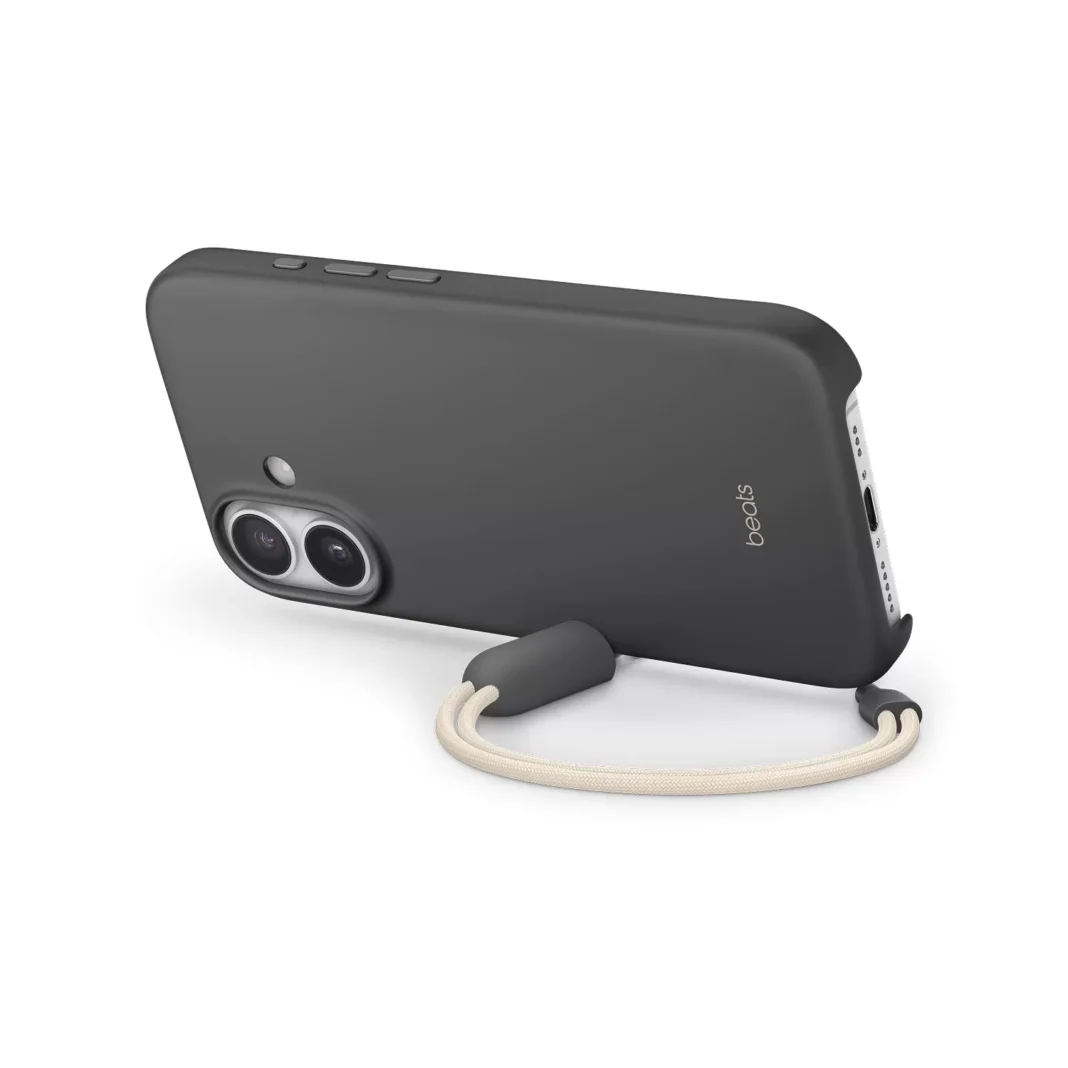 Husa de protectie Apple Beats Kickstand Case pentru iPhone 17 cu suport  MagSafe și control al camerei  Granite Gray