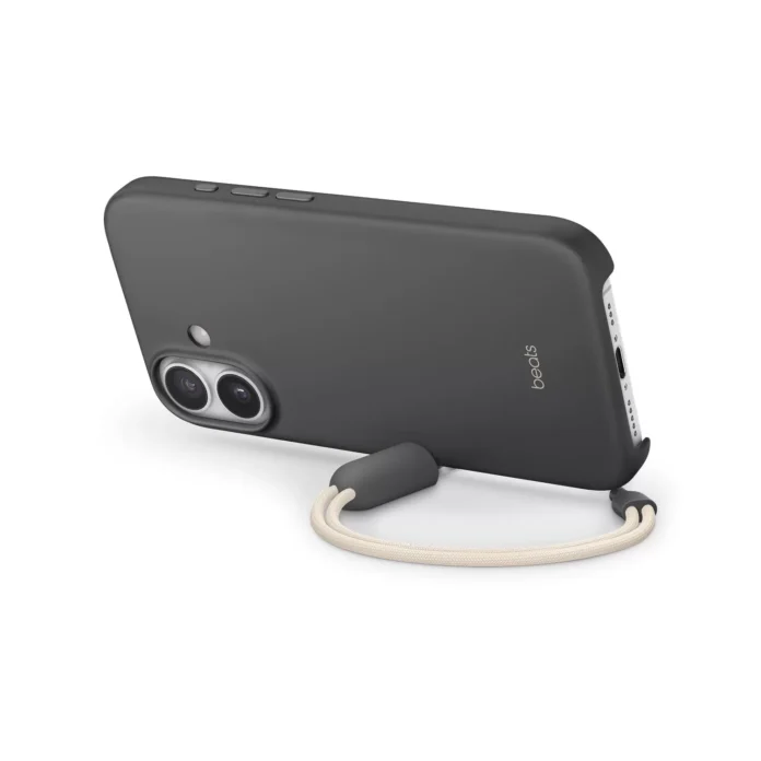 Husa de protectie Apple Beats Kickstand Case pentru iPhone 17 cu suport  MagSafe și control al camerei  Granite Gray