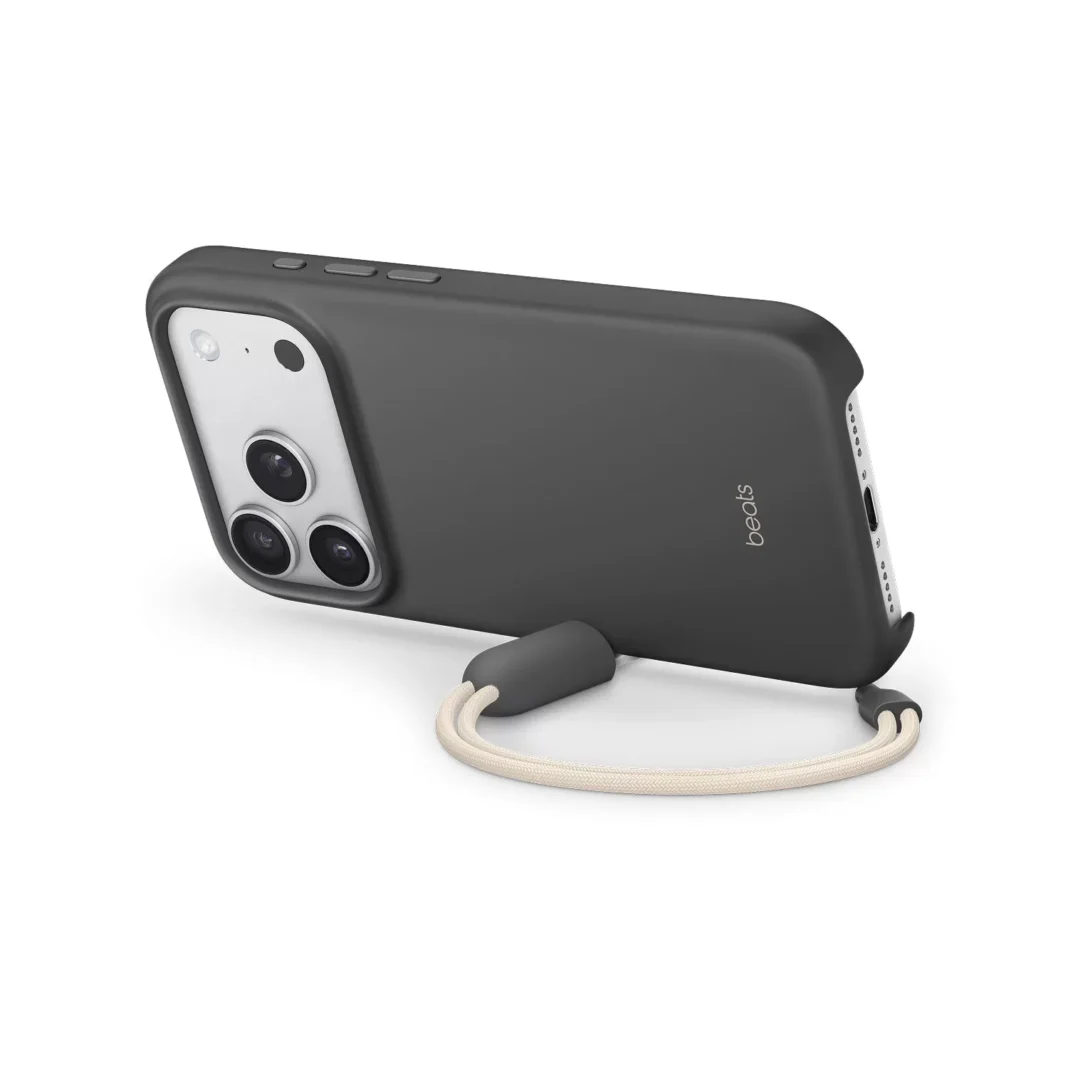 Husa de protectie Apple Beats Kickstand Case pentru iPhone 17 Pro cu suport  MagSafe și control al camerei  Granite Gray