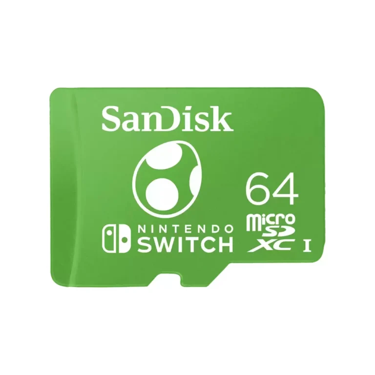 Card de memorie SanDisk pentru Nintendo Switch  Micro SDXC  64GB  UHS-I