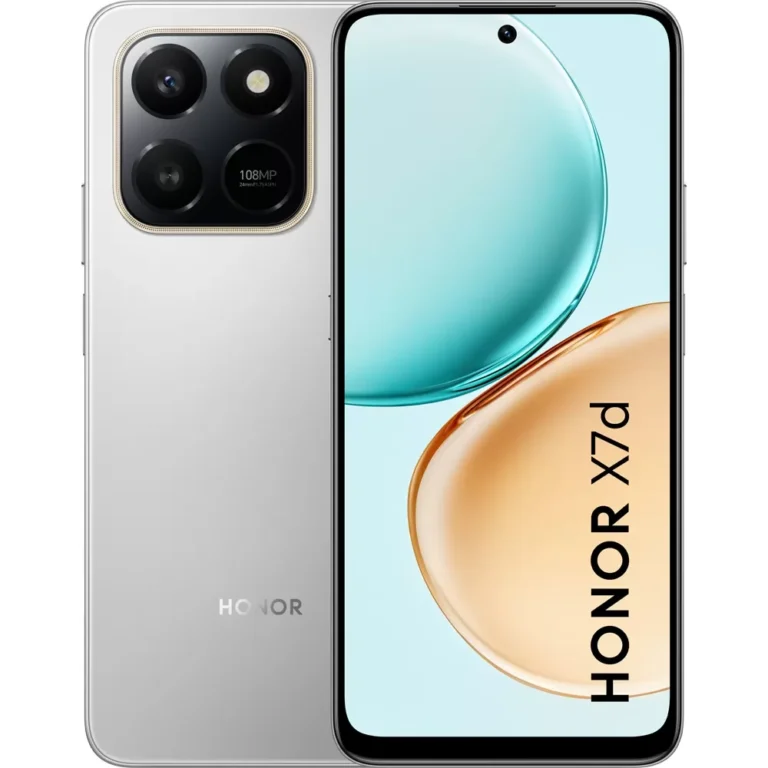 Telefon Mobil Honor X7d 4G  256GB Flash  8GB RAM  Dual SIM  4G  Meteor Silver