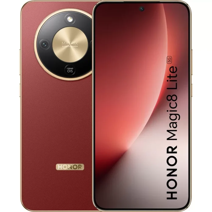 Telefon Mobil Honor Magic8 Lite  512GB Flash  8GB RAM  Dual SIM  5G  Reddish Brown