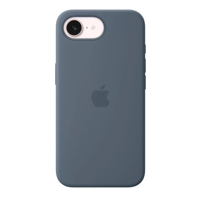 Husa de protectie Apple Silicone Case cu MagSafe pentru iPhone 17e  Silicon  Anchor Blue