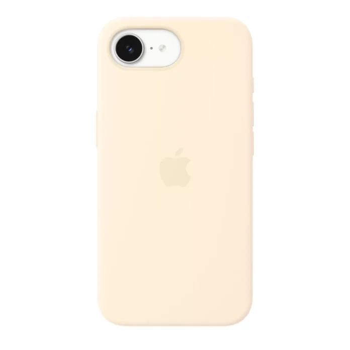 Husa de protectie Apple Silicone Case cu MagSafe pentru iPhone 17e  Silicon  Vanilla