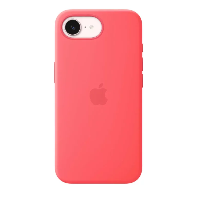 Husa de protectie Apple Silicone Case cu MagSafe pentru iPhone 17e  Silicon  Bright Guava