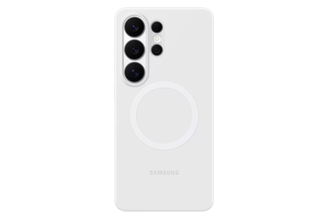 Husa Samsung Silicone Magnet Case pentru Galaxy S26 Ultra  Light Blue