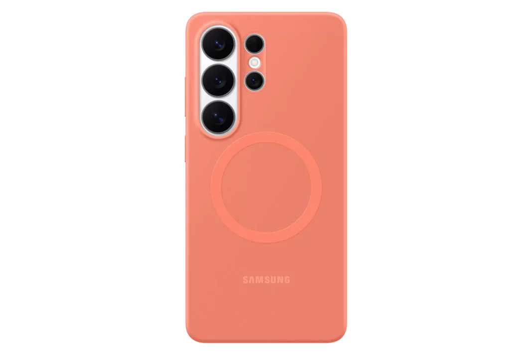 Husa Samsung Silicone Magnet Case pentru Galaxy S26 Ultra Coralred Husa Samsung Silicone Magnet Case pentru Galaxy S26 Ultra Coralred