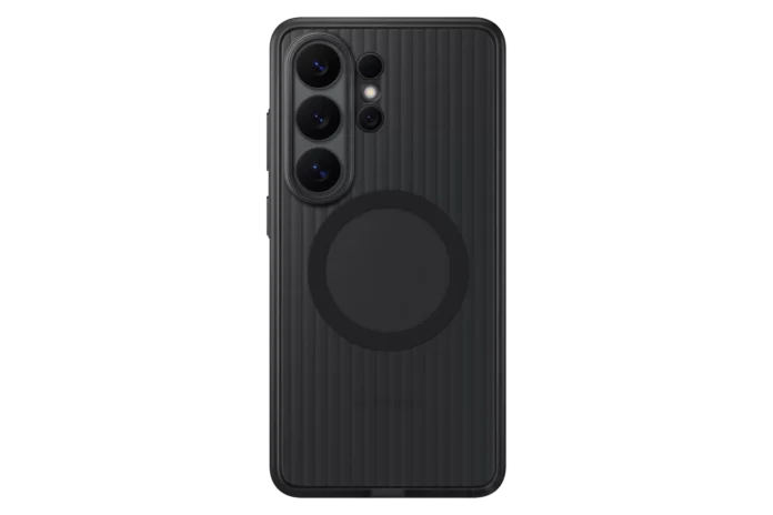 Husa Samsung Rugged Magnet Case pentru Galaxy S26 Ultra  Transparent
