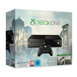 Consola Microsoft Xbox One 500GB + Joc Assassin`s Creed Unity + Assassin`s Creed Black Flag Consola Microsoft Xbox One 500GB + Joc Assassin`s Creed Unity + Assassin`s Creed Black Flag