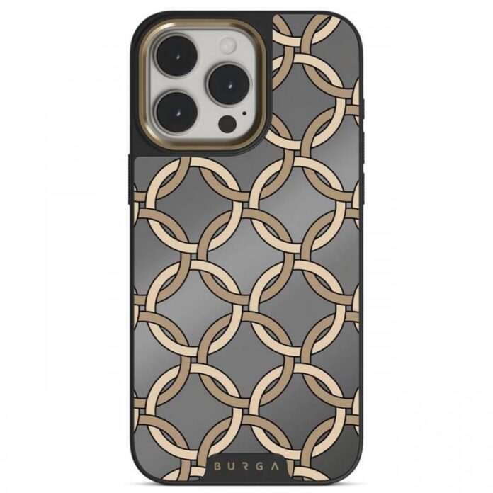 Burga Husa Elite Mirror Magsafe Gold Heritage iPhone 15 Pro