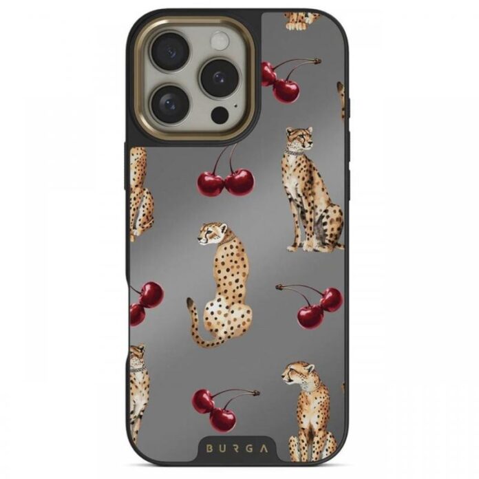 Burga Husa Elite Mirror Magsafe Gold Cougar iPhone 16 Pro Max