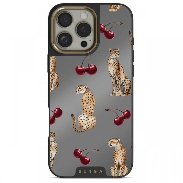 Burga Husa Elite Mirror Magsafe Gold Cougar iPhone 16 Pro Max
