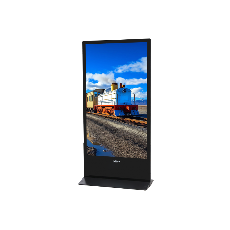 Totem Dahua de interior, 75 inch, 320nit, UHD, panel IPS/VA, DLED, 8ms, mătuire 25%, Android 11, CPU A55*4 1.92GHz, 4GB+32GB. Conectivitate: WiFi optional (modul extern), 1xHDMI2.1, 1xUSB-A2.0, 1xUSB-A3.0, 1xTF card (max 128GB), 1xLAN (10M/100M/1000M), I Totem Dahua de interior, 75 inch, 320nit, UHD, panel IPS/VA, DLED, 8ms, mătuire 25%, Android 11, CPU A55*4 1.92GHz, 4GB+32GB. Conectivitate: WiFi optional (modul extern), 1xHDMI2.1, 1xUSB-A2.0, 1xUSB-A3.0, 1xTF card (max 128GB), 1xLAN (10M/100M/1000M), I