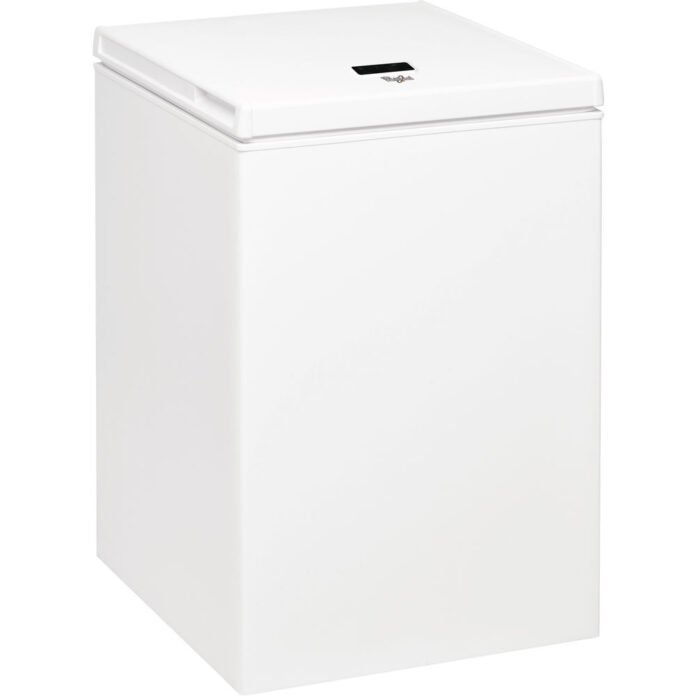 Lada frigorifica Whirlpool WH1410A+E, 132 l, Control electronic, Inghetare rapida, Clasa F Lada frigorifica Whirlpool WH1410A+E, 132 l, Control electronic, Inghetare rapida, Clasa F