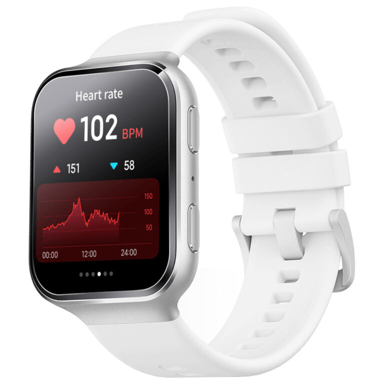 Smartwatch 70Mai Saphir,  Geam din safir, GPS, Control vocal Alexa, Negru
