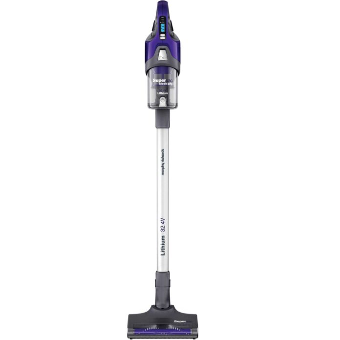 Aspirator vertical 2 in 1 Morphy Richards SuperVac Slk 734000, 400 W, 0.5 L, 32.4 V, 20 kWh/an, 4 etape de filtrare, 78 dB, Acumulatori Li-Ion, Gri-Albastru Aspirator vertical 2 in 1 Morphy Richards SuperVac Slk 734000, 400 W, 0.5 L, 32.4 V, 20 kWh/an, 4 etape de filtrare, 78 dB, Acumulatori Li-Ion, Gri-Albastru