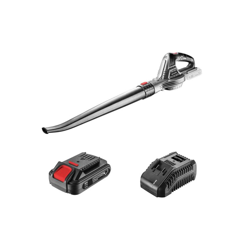 Suflanta frunze, cu acumulator 2 Ah, incarcator 18V Li-ion, Graphite Energy Suflanta frunze, cu acumulator 2 Ah, incarcator 18V Li-ion, Graphite Energy
