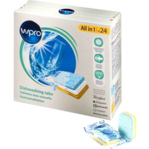 Pastile pentru masina de spalat vase Wpro 00266, 24 pastile Pastile pentru masina de spalat vase Wpro 00266, 24 pastile