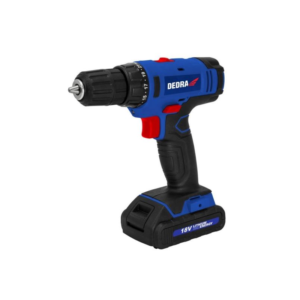 Masina de gaurit, insurubat (bormasina), cu acumulator 1.5 Ah, incarcator 18V Li-ion Energy, mandrina 0.8-10 mm, Dedra Masina de gaurit, insurubat (bormasina), cu acumulator 1.5 Ah, incarcator 18V Li-ion Energy, mandrina 0.8-10 mm, Dedra