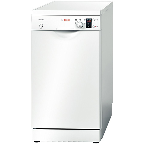 Masina de spalat vase Bosch SPS50E02EU, 9 Seturi, 5 Programe, Clasa A+, Display LCD, 45 cm, Alb