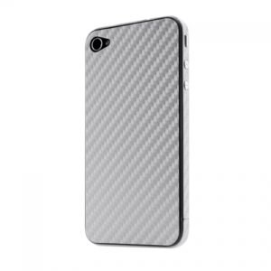 Folie protectie spate Belkin F8Z897CWC01 pentru iPhone 4/4S, Argintiu Folie protectie spate Belkin F8Z897CWC01 pentru iPhone 4/4S, Argintiu