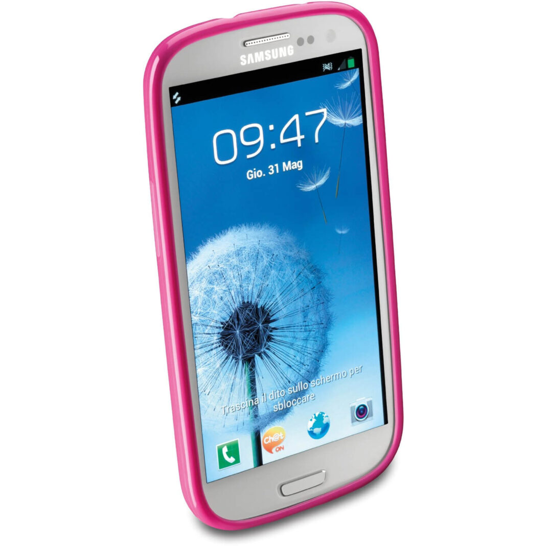 Husa Cellular Line pentru Samsung Galaxy S3, Alb Husa Cellular Line pentru Samsung Galaxy S3, Alb