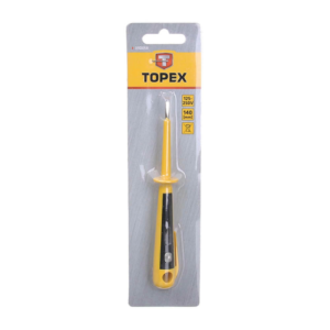 Tester Tensiune Topex, Voltaj 125-250 V, Lungime 140 mm, Tester Tensiune Tip Pix Tester Tensiune Topex, Voltaj 125-250 V, Lungime 140 mm, Tester Tensiune Tip Pix