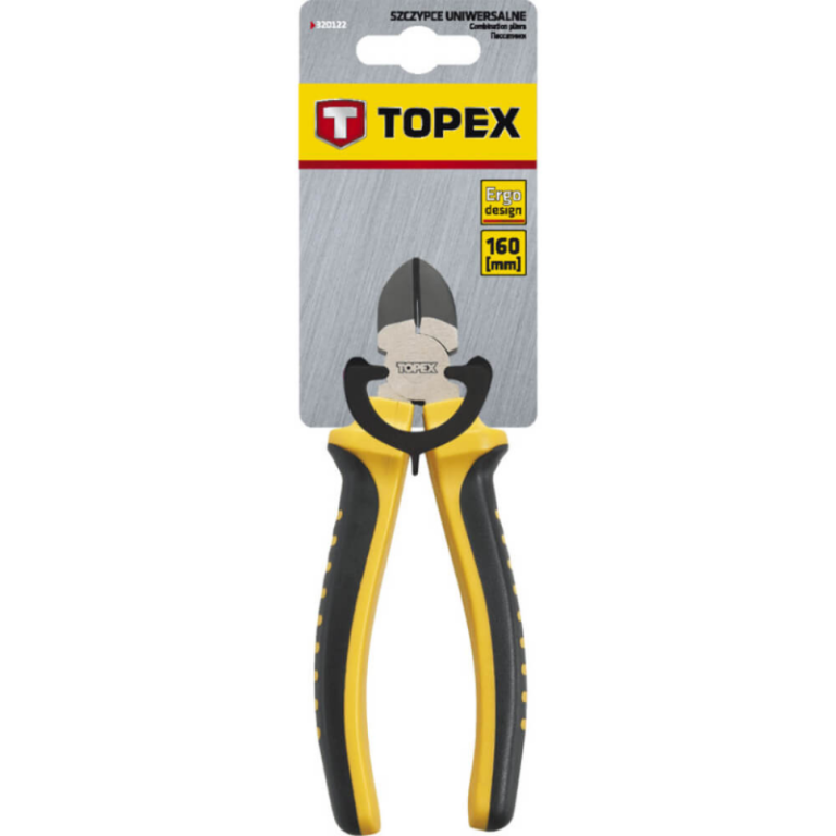 Cleste Sfic Topex, 160 mm, Otel, Manere Ergonomice