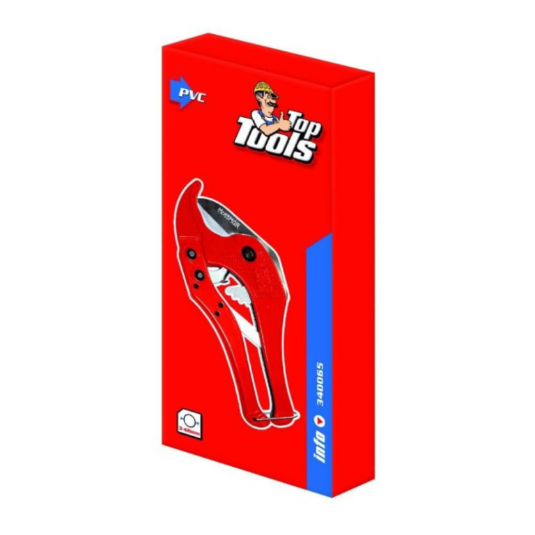 Cleste Foarfeca Tevi PVC Top Tools, Raza 3-42 mm, 200 mm