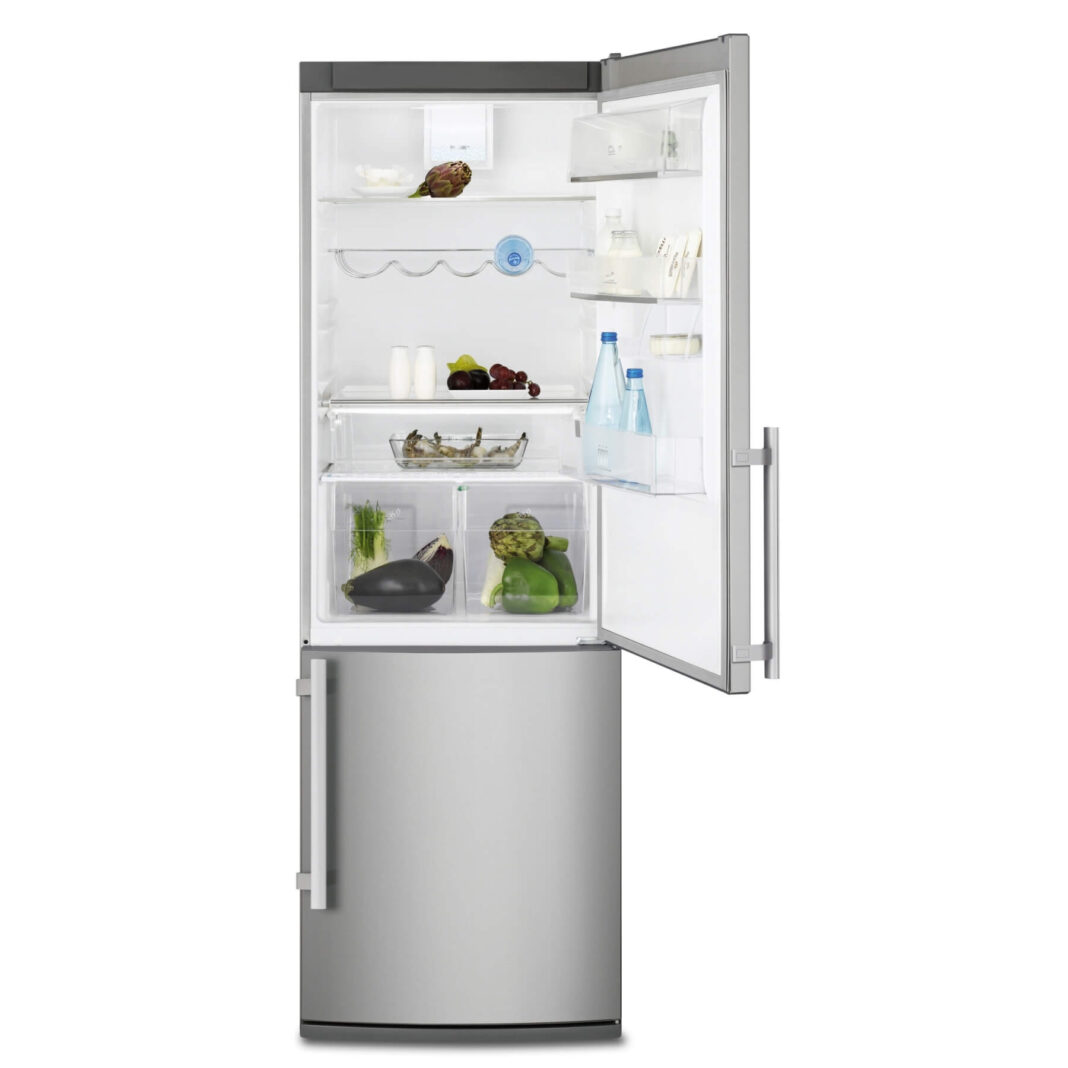 Combina frigorifica Electrolux EN3850AOX, 363 l, Clasa A+, Argintiu Combina frigorifica Electrolux EN3850AOX, 363 l, Clasa A+, Argintiu