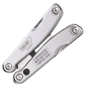 Patent Multifunctional Pliabil Deli, Metal, 12 in 1, cu Portofel Impermeabil Patent Multifunctional Pliabil Deli, Metal, 12 in 1, cu Portofel Impermeabil