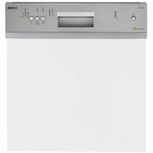 Masina de spalat vase semi-incorporabila Beko DSN4532FX, 13 Seturi, 5 Programe, Clasa A+, Inox Antiamprenta Masina de spalat vase semi-incorporabila Beko DSN4532FX, 13 Seturi, 5 Programe, Clasa A+, Inox Antiamprenta