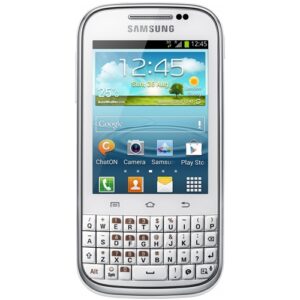 Telefon mobil Samsung B5330 Galaxy Chat, White Telefon mobil Samsung B5330 Galaxy Chat, White