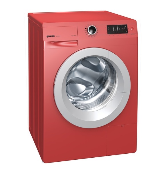 Masina de spalat rufe Gorenje W7443LR, 1400 rpm, 7 kg, LED, Clasa A+++, Rosu