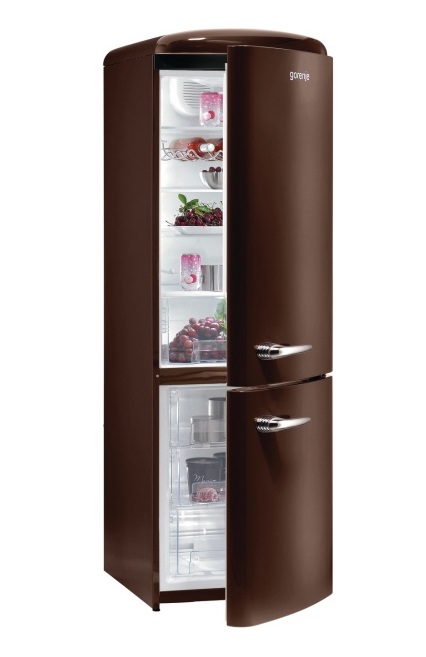 Combina frigorifica Gorenje RK60359OCH, 321 l, Clasa A++, Maro