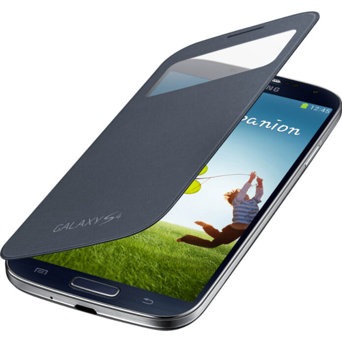 Husa Samsung S-View EF-CI950BBEGWW pentru Galaxy S4 i9505, Negru Husa Samsung S-View EF-CI950BBEGWW pentru Galaxy S4 i9505, Negru