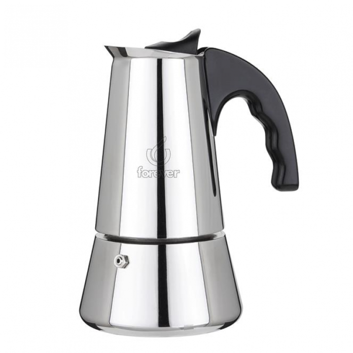 Espressor Forever Moka Conny Inox Inductie 10 cesti