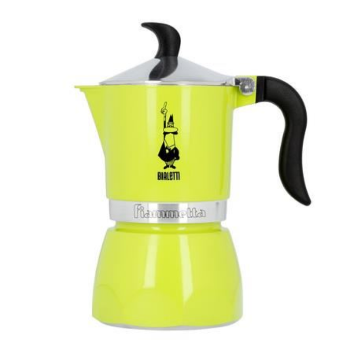 Espressor Bialetti Fiammetta 2020 lime, 3 cesti espresso