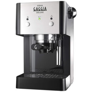 Espressor manual Gaggia Gran Deluxe GES-GR-02DX, 950 W, 1 L, 15 bar, Argintiu Espressor manual Gaggia Gran Deluxe GES-GR-02DX, 950 W, 1 L, 15 bar, Argintiu