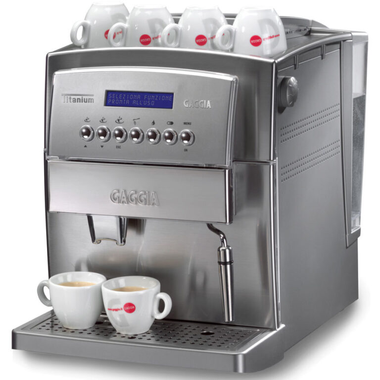 Espressor automat Gaggia Titanium, 1250 W, 2.3 L, 15 bar, Argintiu