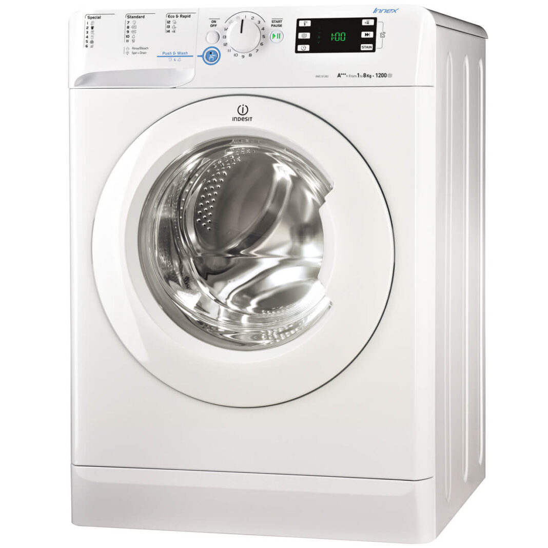 Masina de spalat rufe Indesit Innex XWE81283XW, 8 kg, 1200 rpm, Clasa A+++, Alb