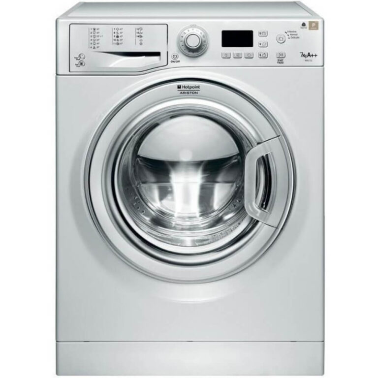 Masina de spalat rufe Hotpoint WMG 722S, 1200 rpm, 7 kg, clasa A++, argintiu