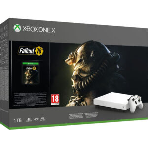 Consola Microsoft Xbox One X, 1TB, Alb + Fallout 76 Consola Microsoft Xbox One X, 1TB, Alb + Fallout 76