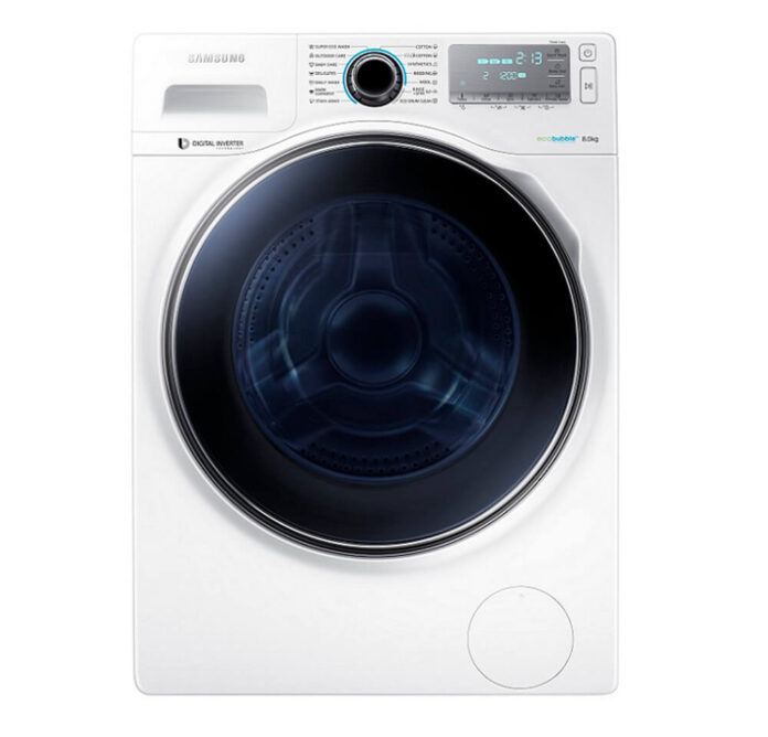 Masina de spalat rufe Samsung Blue Crystal WW80H7410EW, 8 kg, 1400 RPM, Clasa A+++