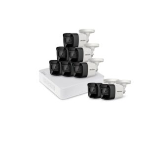 Sistem supraveghere exterior basic HikVision, 8 camere, 8 MP, IR 30 m, 2.8 mm Sistem supraveghere exterior basic HikVision, 8 camere, 8 MP, IR 30 m, 2.8 mm
