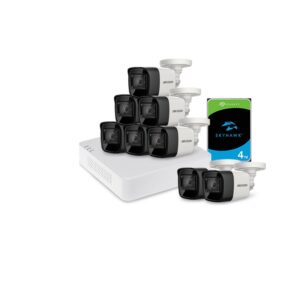 Sistem supraveghere exterior cu HDD 4 TB HikVision, 8 camere, 8 MP, IR 30 m, 2.8 mm Sistem supraveghere exterior cu HDD 4 TB HikVision, 8 camere, 8 MP, IR 30 m, 2.8 mm