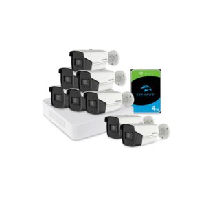 Sistem supraveghere exterior cu HDD 4 TB HikVision, 8 camere, 8 MP, IR 60 m, 2.8 mm Sistem supraveghere exterior cu HDD 4 TB HikVision, 8 camere, 8 MP, IR 60 m, 2.8 mm