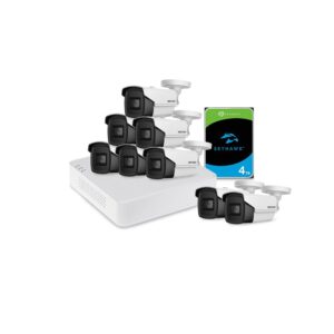 Sistem supraveghere exterior cu HDD 4 TB HikVision, 8 camere, 8 MP, IR 80 m, 3.6 mm Sistem supraveghere exterior cu HDD 4 TB HikVision, 8 camere, 8 MP, IR 80 m, 3.6 mm