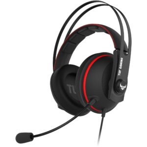 Casti gaming cu microfon Asus TUF H7, Negru/Galben Casti gaming cu microfon Asus TUF H7, Negru/Galben